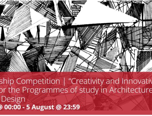 Scholarship Competition | “Creativity and Innovative Ideas” for the Programmes of study in Architecture and Interior Design